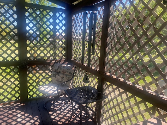 302 Mead St, Utica, MO 64686 - view of deck