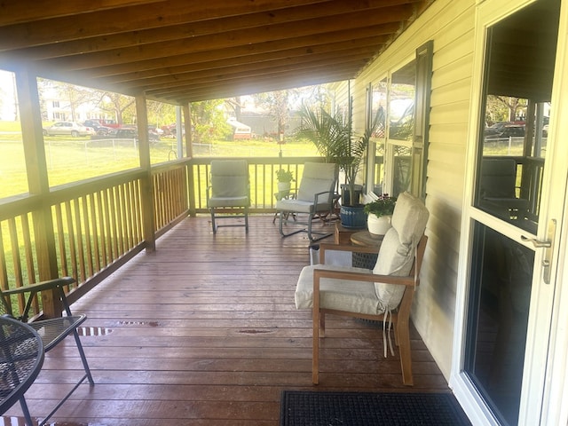 302 Mead St, Utica, MO 64686 - view of sunroom