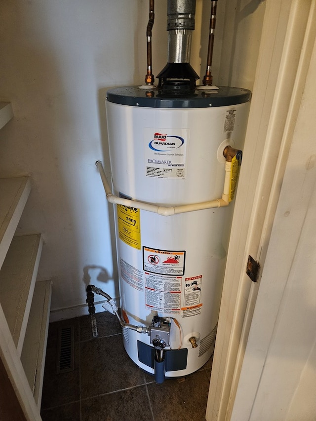 804 S Fifth St, Kirksville, MO 63501 - utility room with water heater