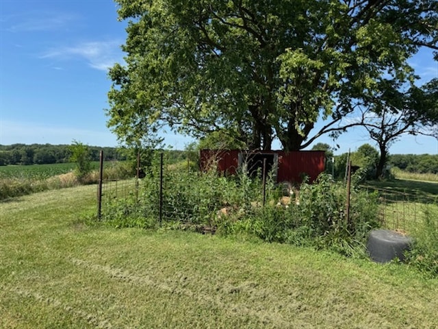 24240 State Highway T, Excello, MO 65247 - view of grassy yard featuring a view of countryside and an outdoor structure