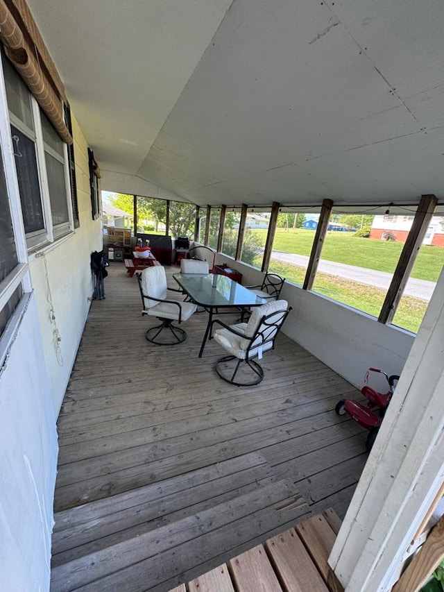 236 N Maple St, Milan, MO 63556 - view of wooden terrace
