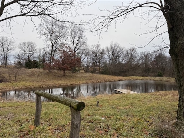 view of water feature