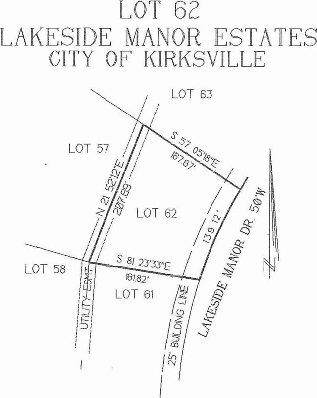 LOT62 Lakeside Manor Dr, Kirksville, MO 63501