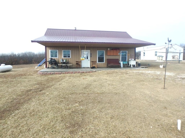 view of rear view of property