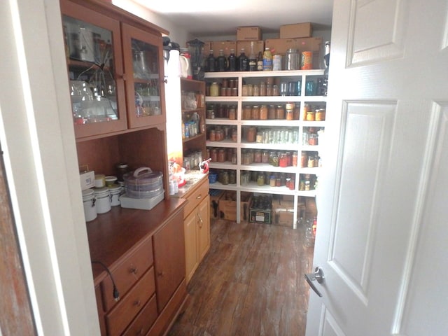 view of pantry