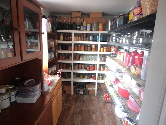 view of pantry