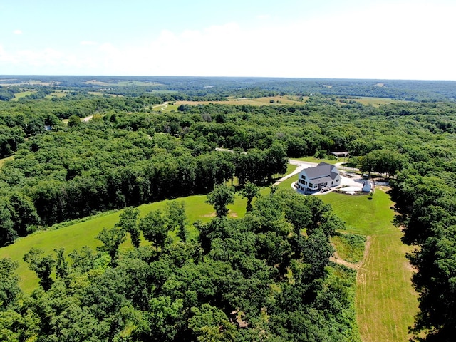 22585 State Highway K, Novinger, MO 63559 - drone / aerial view of a heavily wooded area