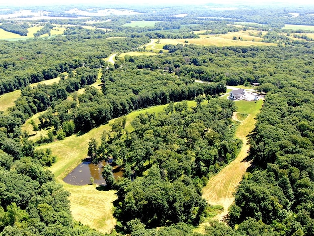22585 State Highway K, Novinger, MO 63559 - aerial view of a heavily wooded area