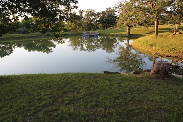 property view of water