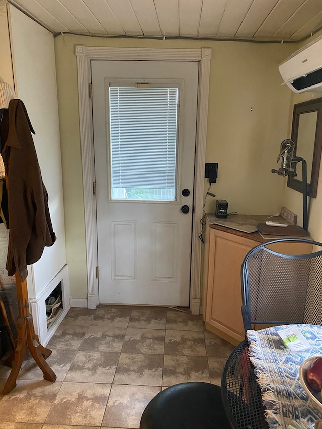 411 W W, Callao, MO 63534 - entryway featuring an AC wall unit