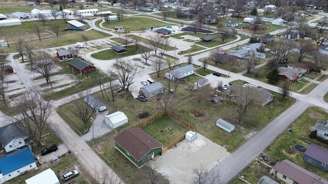 drone / aerial view featuring a residential view