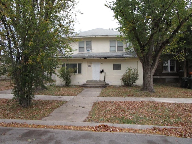 view of front of house with stucco siding