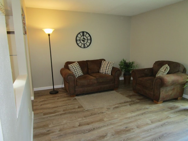 102 Woodwinds Ct, Kirksville, MO 63501 - living room featuring wood finished floors and baseboards