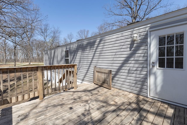 1018 Logue Ln, Keytesville, MO 65261 - view of wooden terrace