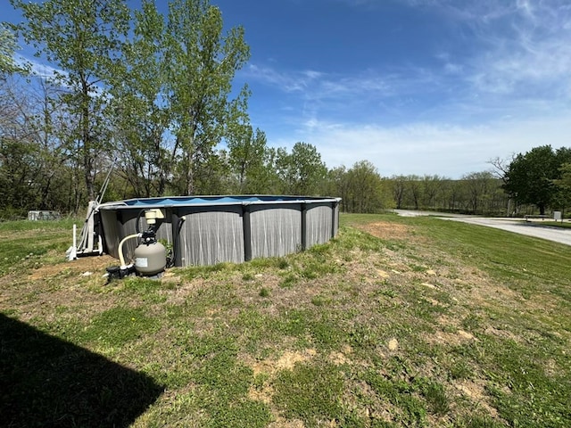501 SE State St, Milan, MO 63556 - view of yard featuring an outdoor pool