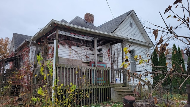 view of front of house