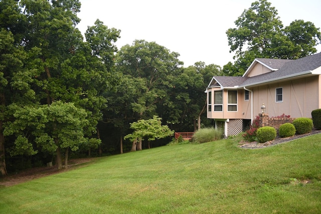 view of yard