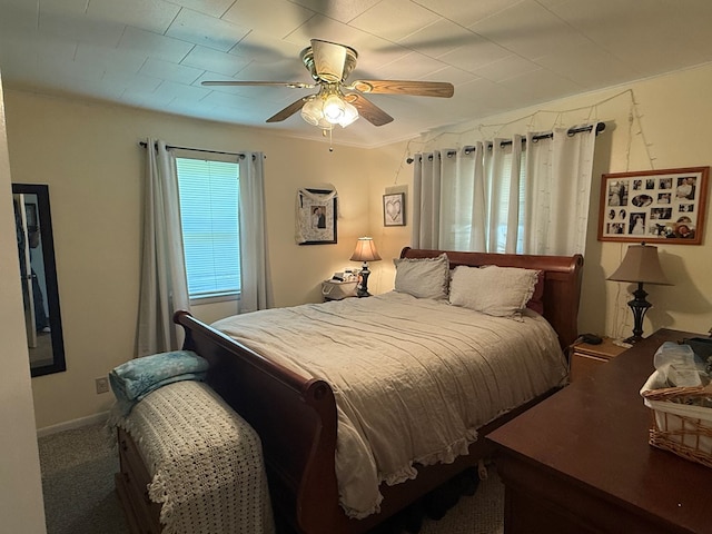 4 Grim Ct N, Kirksville, MO 63501 - bedroom with ceiling fan and carpet floors