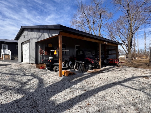 view of outbuilding with an outdoor structure