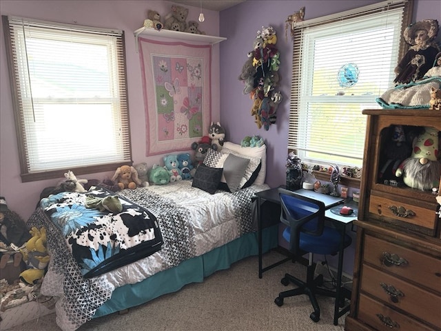 816 Locust St, Macon, MO 63552 - carpeted bedroom featuring multiple windows