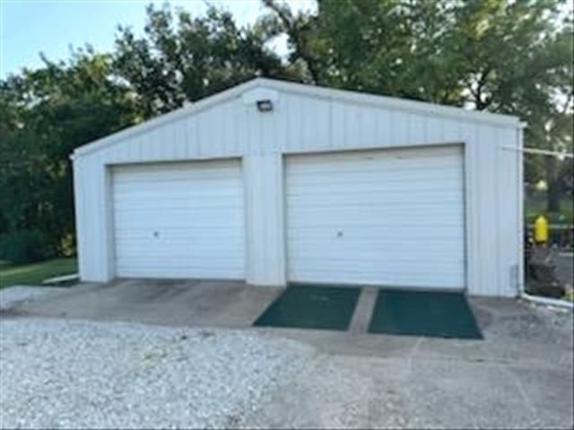 816 Locust St, Macon, MO 63552 - view of detached garage