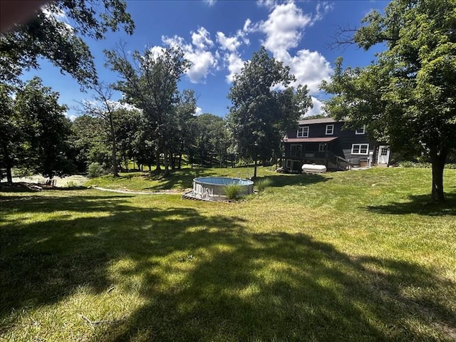 28730 State Highway T, Excello, MO 65247 - view of green lawn featuring stairway