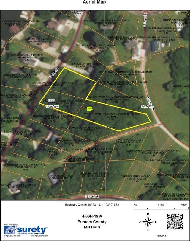 32066 Falcon Dr, Unionville MO, 63565 land for sale