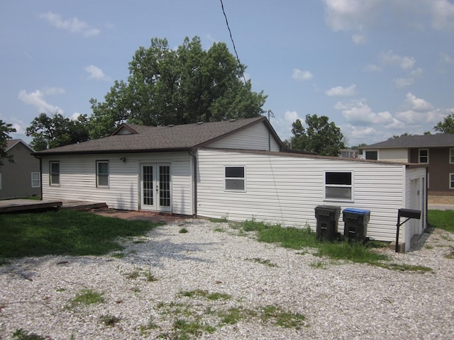 view of back of house