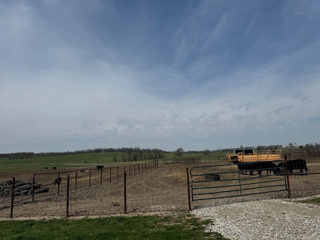 14695 Motter Hill Rd, Kirksville, MO 63501 - view of yard featuring a rural view and an exterior structure
