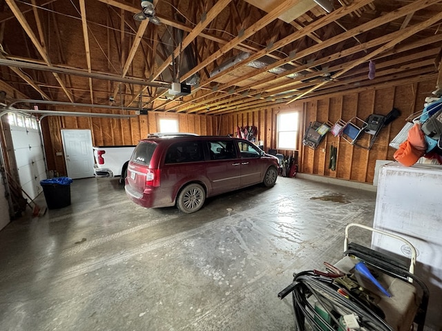 14695 Motter Hill Rd, Kirksville, MO 63501 - garage featuring a garage door opener