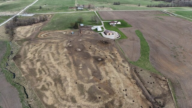 14695 Motter Hill Rd, Kirksville, MO 63501 - aerial view of property and surrounding area featuring rural landscape