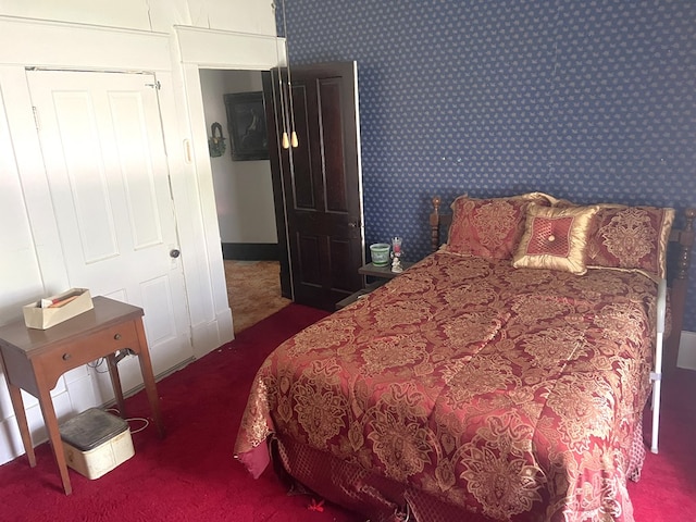 110 Van Buren St, Browning, MO 64630 - bedroom with carpet