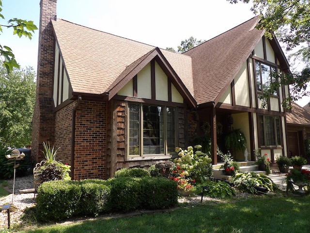 view of rear view of house