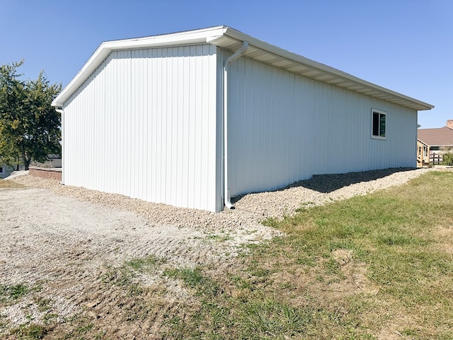 view of side of property