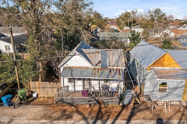 view of property exterior