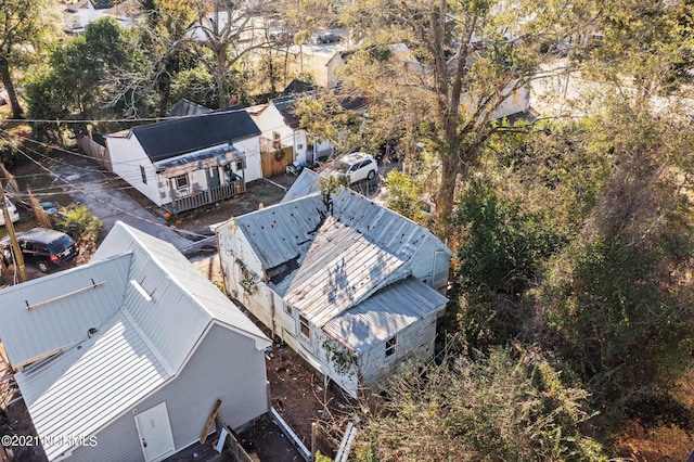 view of aerial view