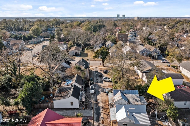 view of drone / aerial view