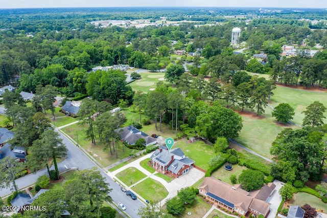 view of aerial view