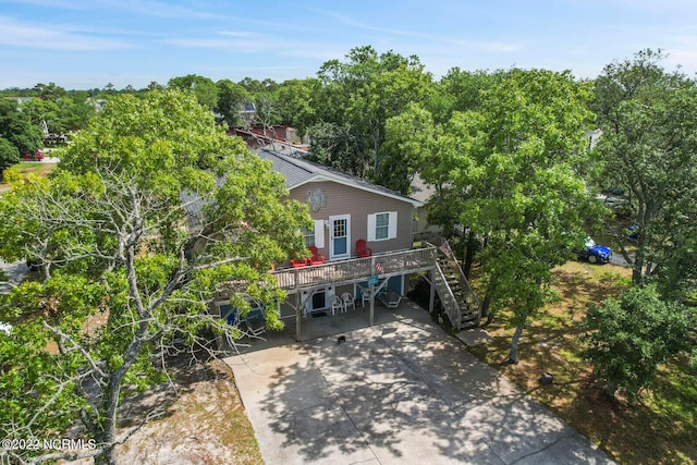 view of drone / aerial view