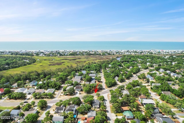 view of aerial view