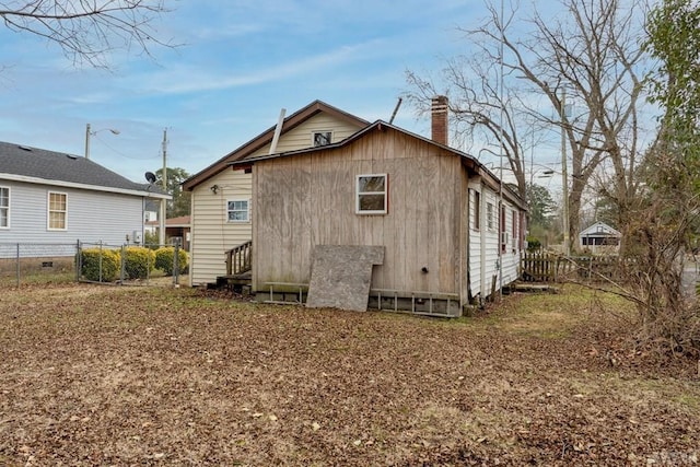 view of rear view of house