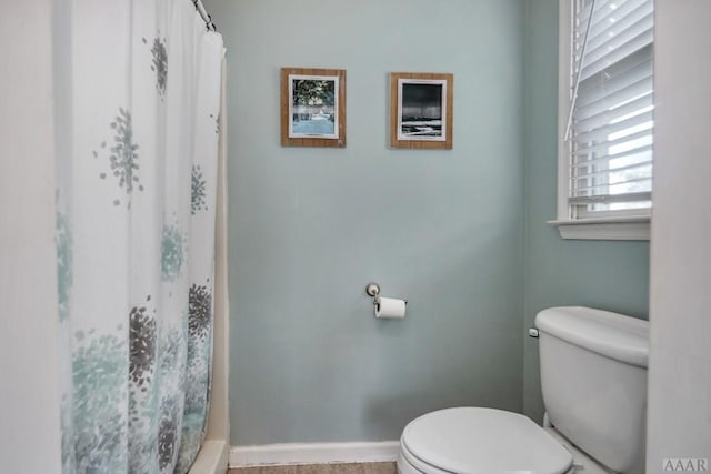 bathroom with toilet