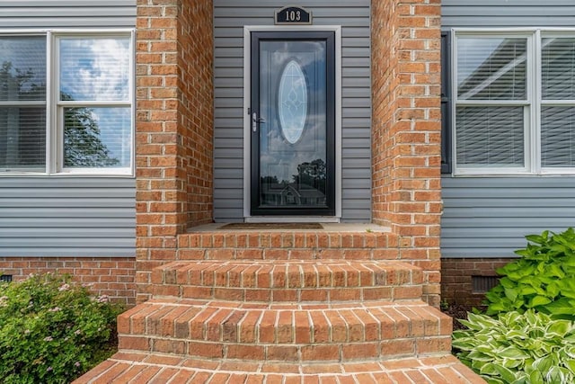 view of property entrance