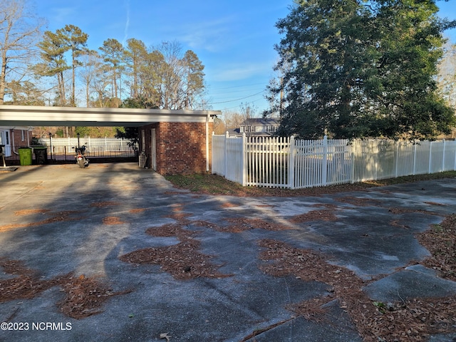 view of property exterior