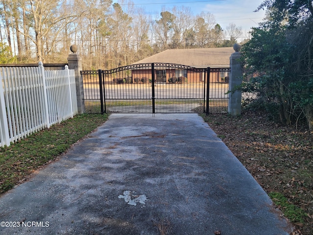 view of gate