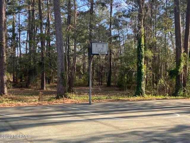 view of sport court