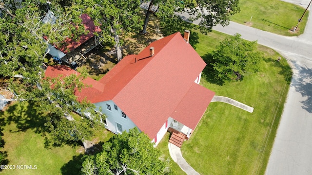 view of aerial view