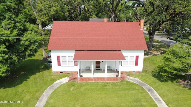 view of birds eye view of property