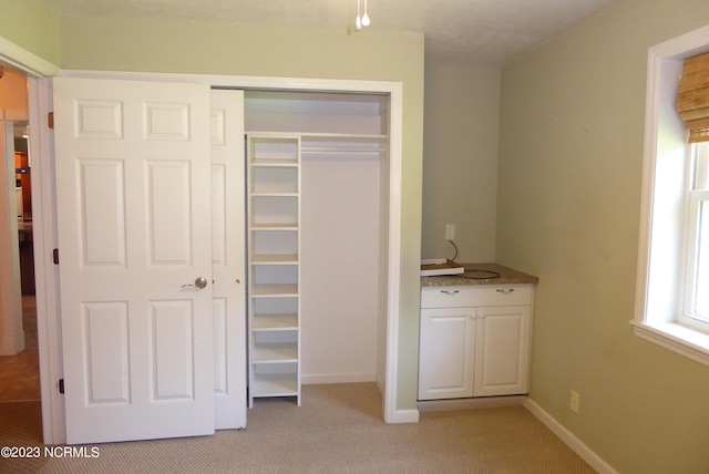 view of closet