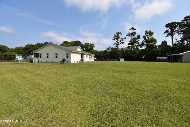 view of yard